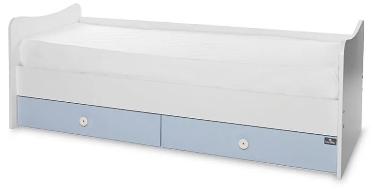 LORELLI Classic Трансформиращо се легло-люлка 70/160 см. ТРЕНД ПЛЮС БЯЛО/BABY BLUE