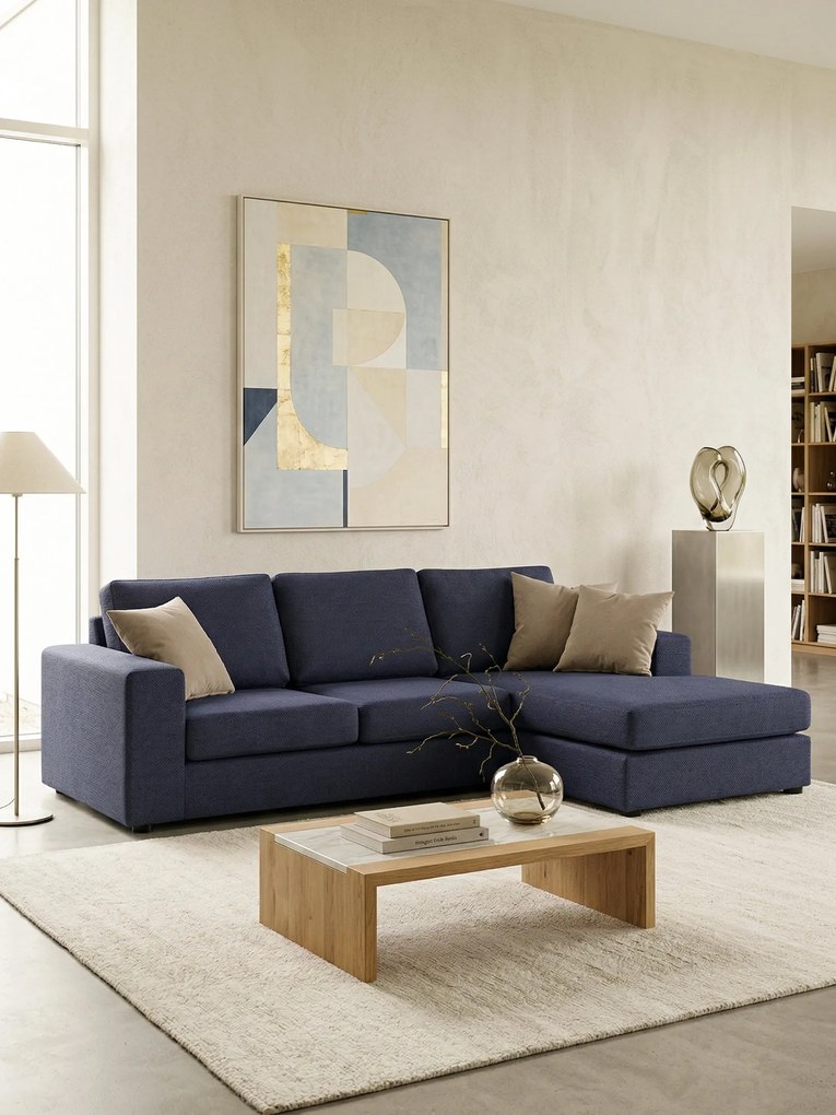 Ъглов диван Lina-Mple Special-245 x 150 cm-Without storage box