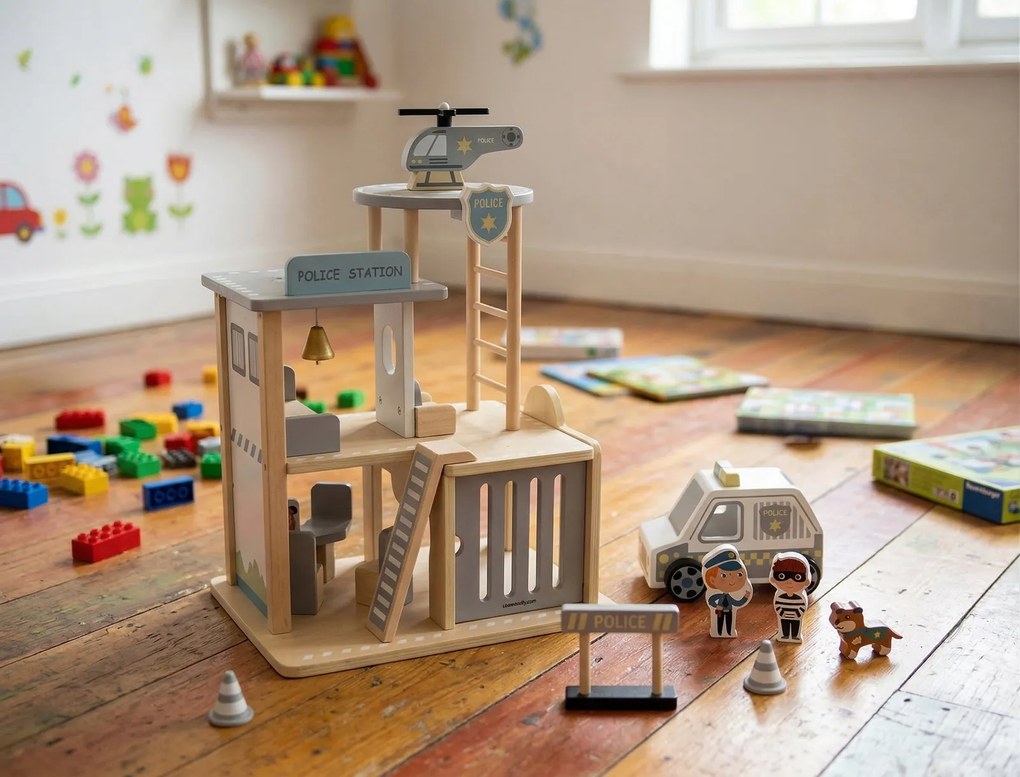 Детски комплект за игра Joyland Police Station