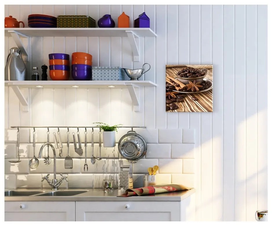 Снимка Glasspik Кафе, 30 x 30 cm Kawa - Styler