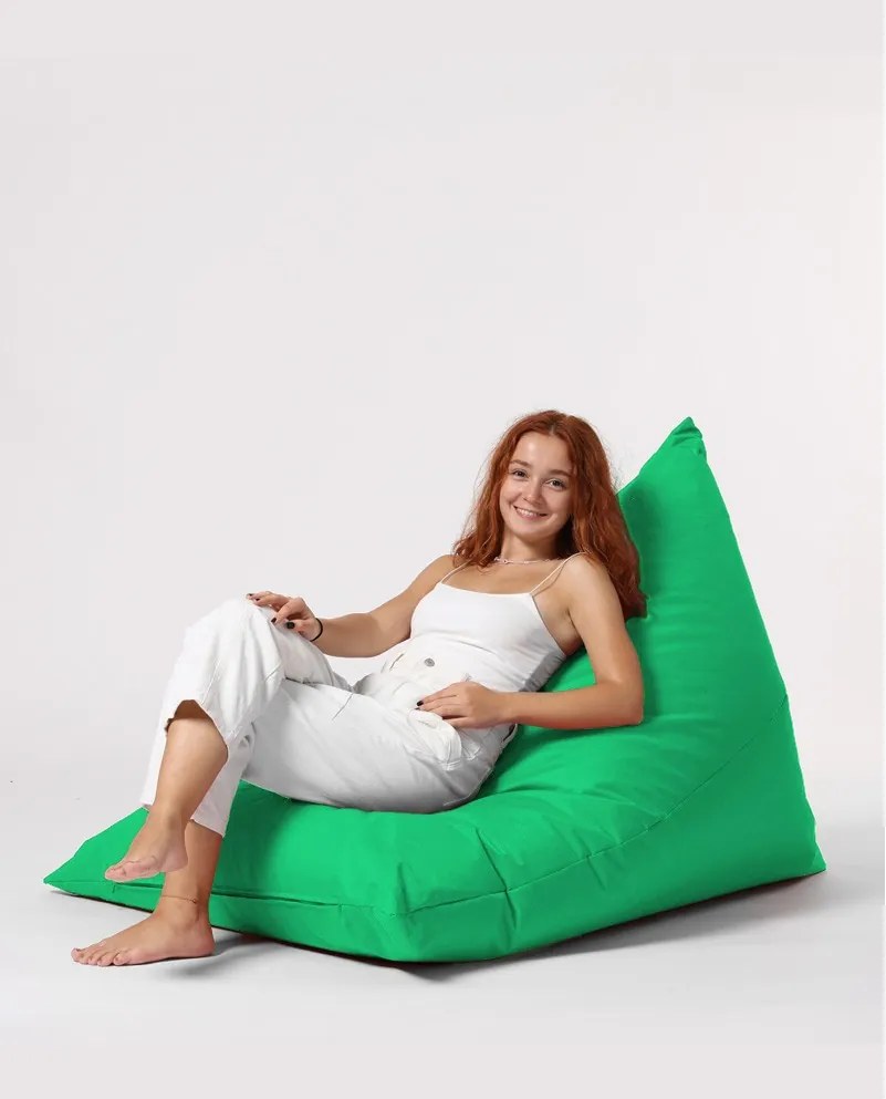 Градински пуф Pyramid Big Bed Pouf, цвят Шамфъстък Зелен