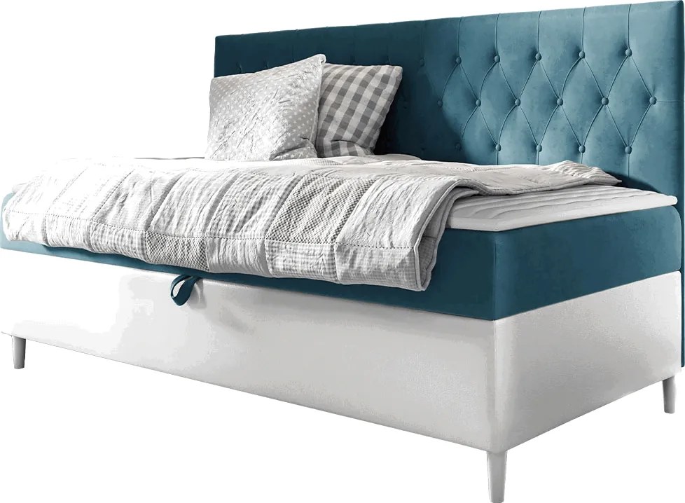 Диван - легло Junior Filip II-Petrol-Дължина: 90 cm