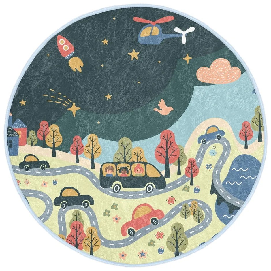 Детски килим ø 100 cm Comfort - Mila Home