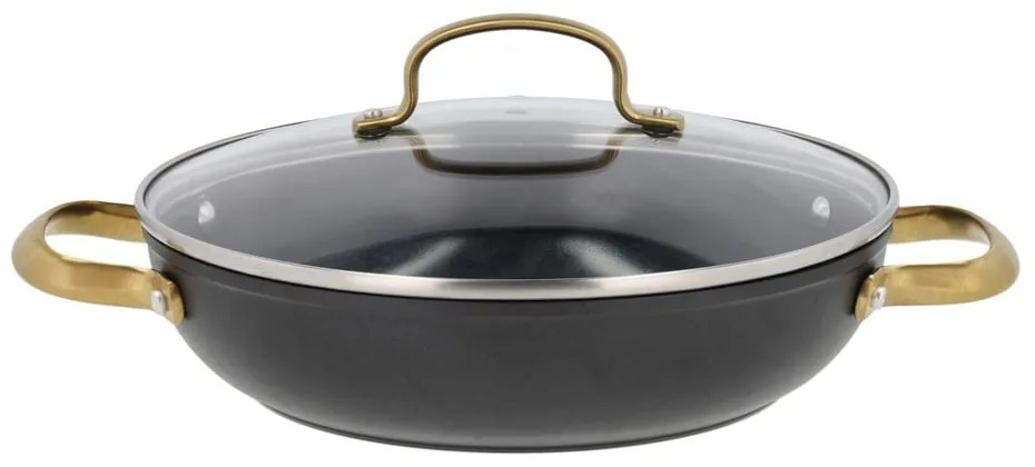 Алуминиево гърне с капак и незалепващо покритие подходящо за индукционен котлон 2,6 l – Holm