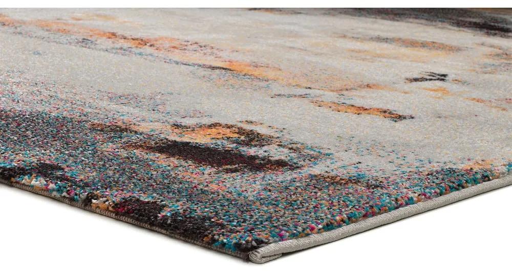 Охра-жълто-сив килим 80x150 cm Eider - Universal