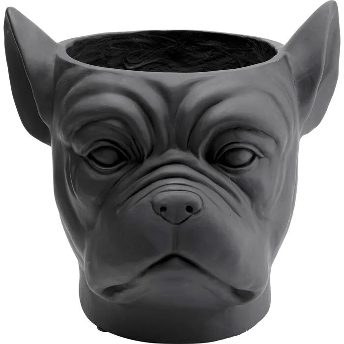 Арт.51898 Кашпа Bulldog Black