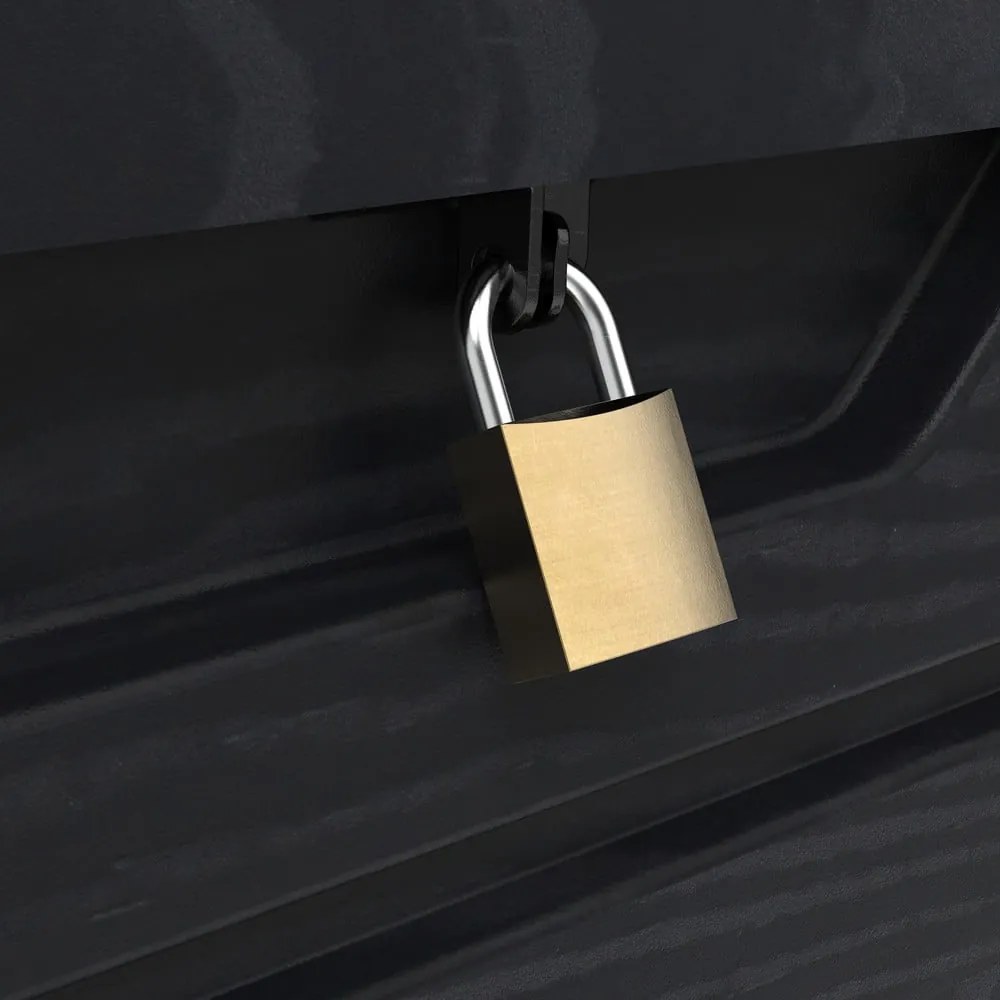 Тъмносива градинска кутия за съхранение Dolomiti – Toomax