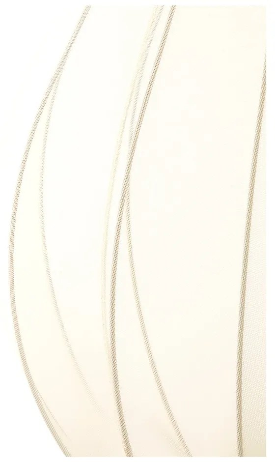 Бежово висящо осветително тяло с текстилен абажур ø 38 cm Itela – Light &amp; Living