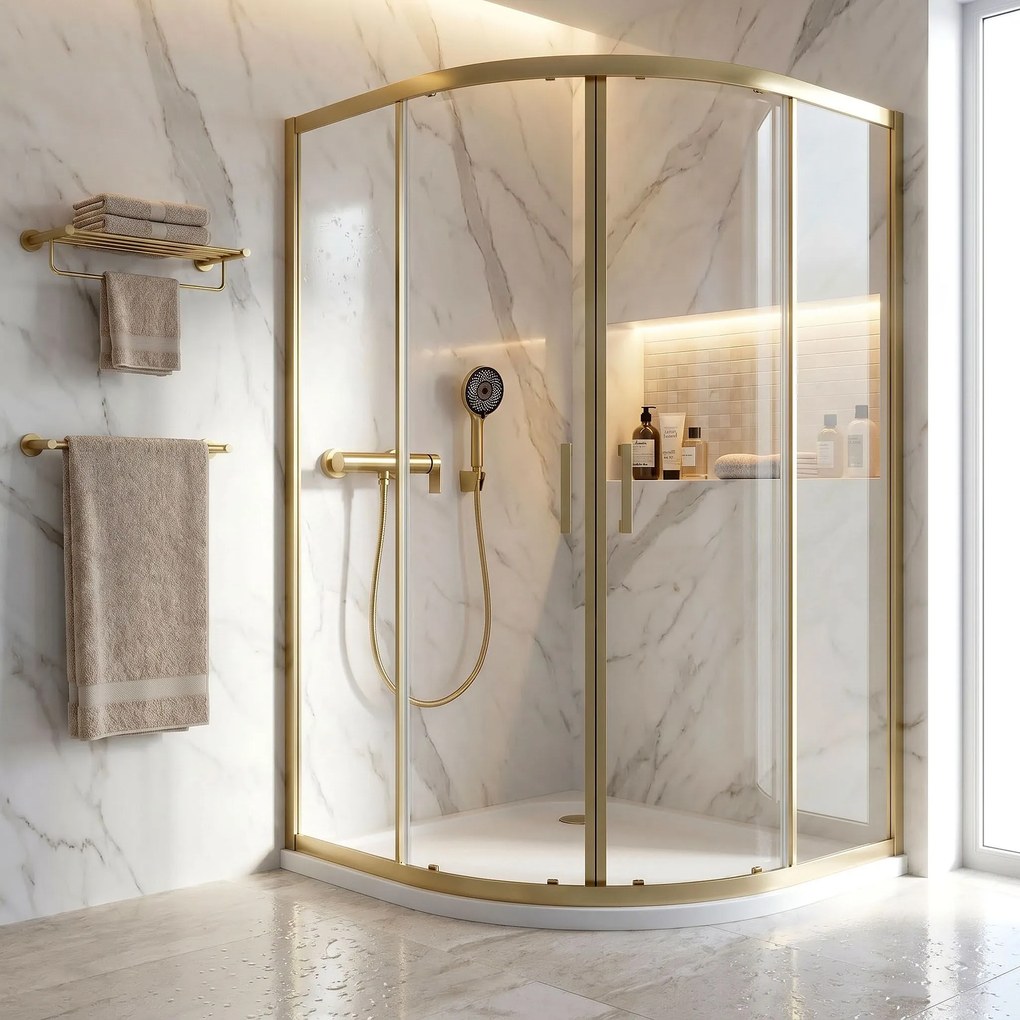 Смесител за душ Rea Hunter Brushed Gold
