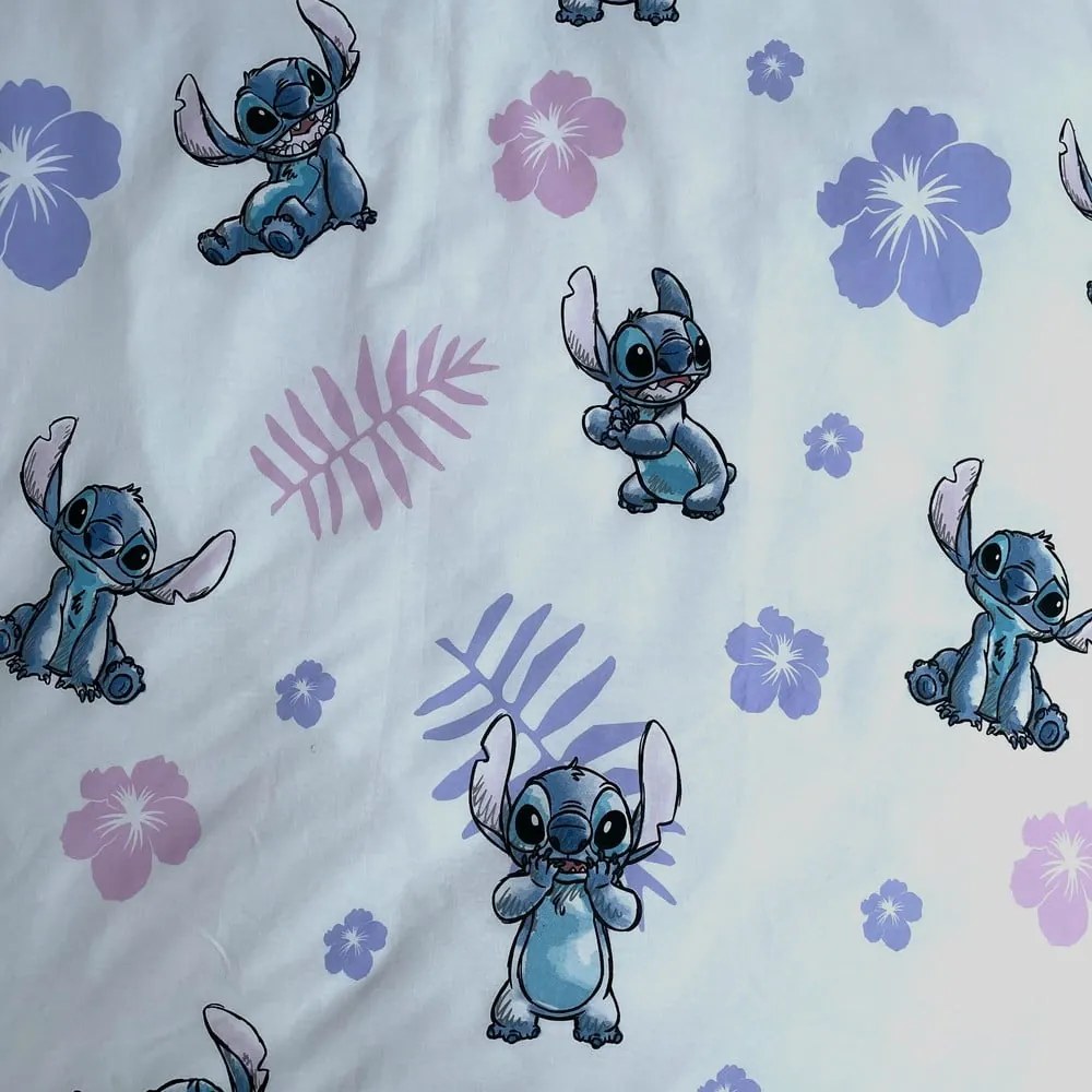 Памучно детско спално бельо за единично легло 140x200 cm Lilo and Stitch - Jerry Fabrics