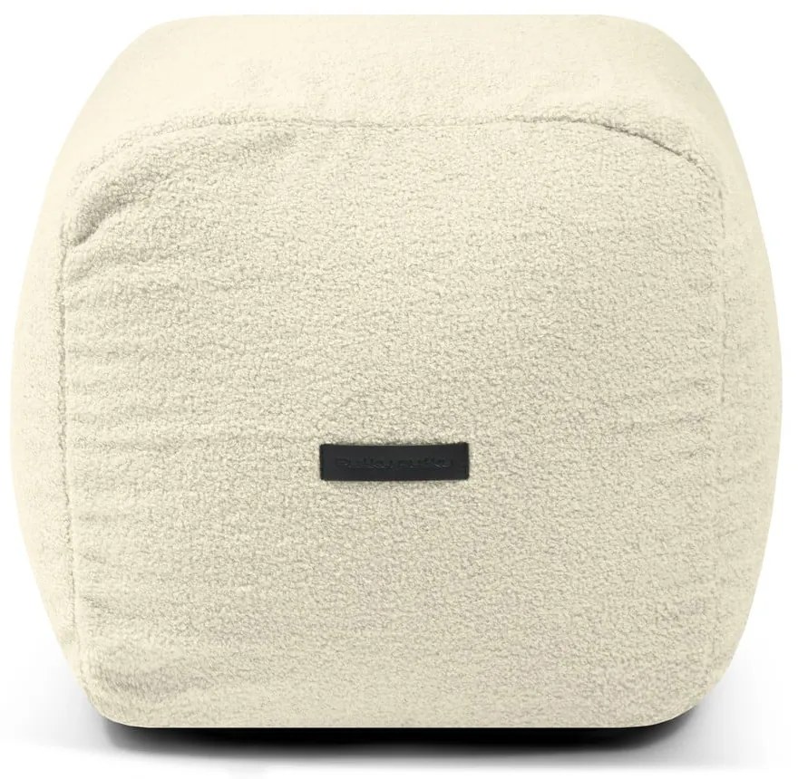 Кафяв пуф от букле Plus 50 Lounge – SLOWDOWN