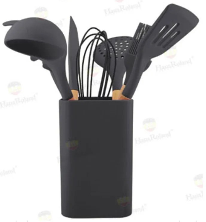 XJ-09H001C-8PC-5/HR913-1 Силиконов комплект за готвене / 8 части