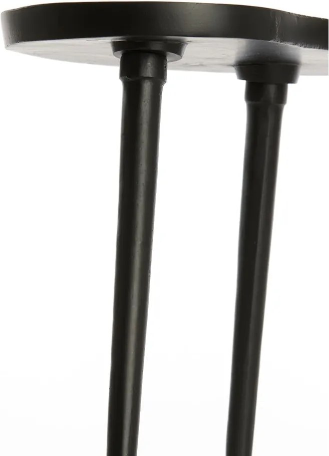 Метална странична масичка 30x53 cm Lienz – Light &amp; Living