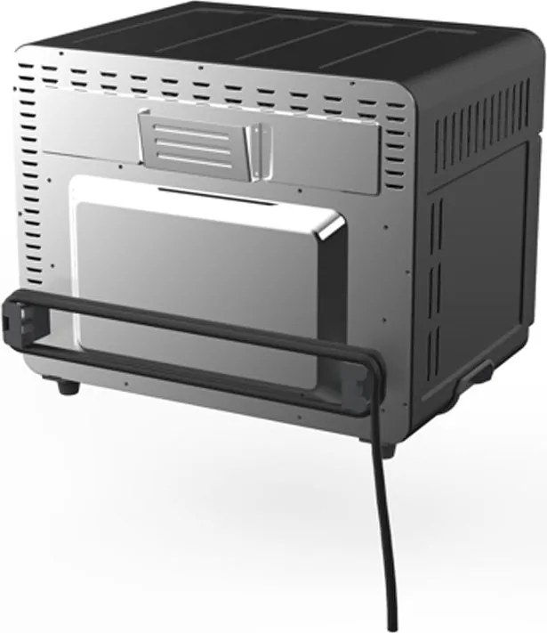 Мултифункционална фурна с горещ въздух ZEPHYR ZP 1441 V Deluxe ZEPHYR, 25 литра, 1800W, 12 функции, Таймер, Черен - Black