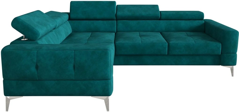 Ъглов диван Soreko-Left-Petrol