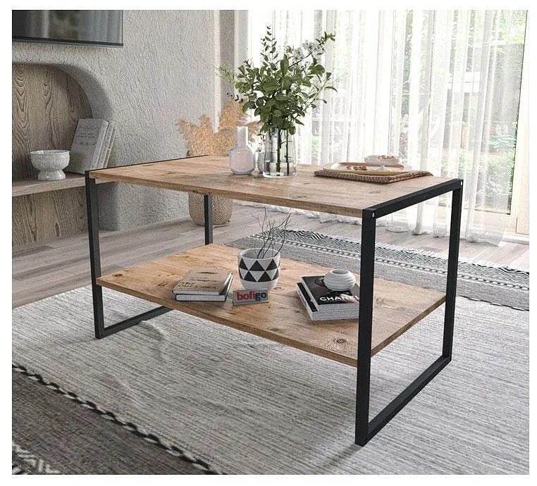 Холна маса Metal Coffee Table - 50 х 90 см&#44 различни цветове