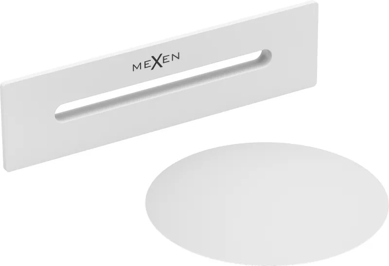 Mexen Uni корк с преливник за свободностояща вана, бял - 5100-20