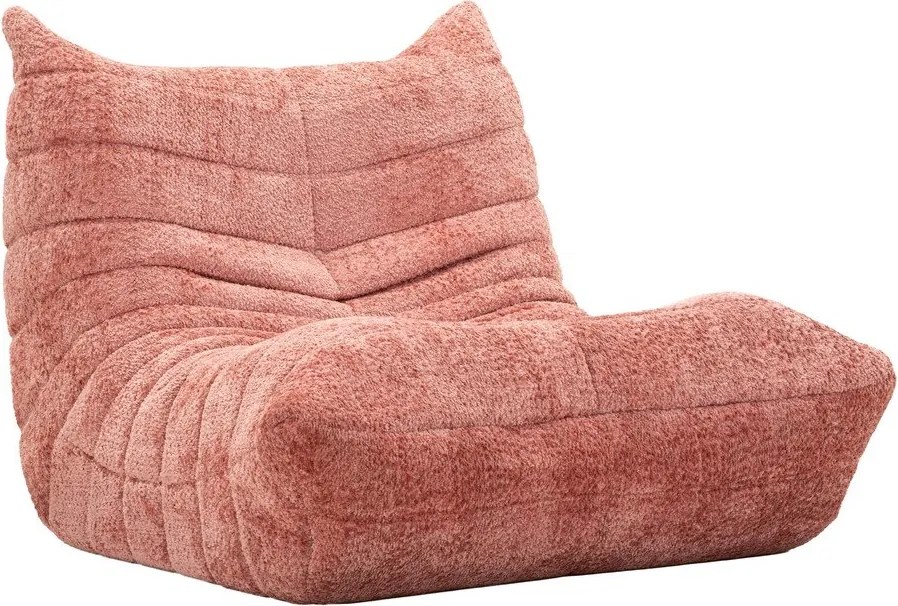 Розов пуф от букле Mask – Mauro Ferretti