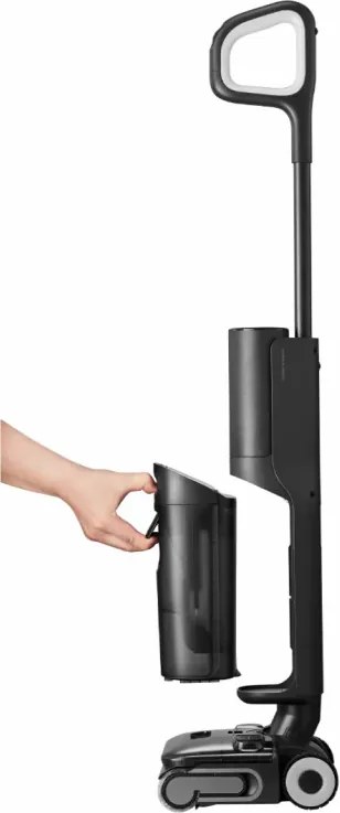 Вертикална прахосмукачка Roborock F25 ACE Combo, 269W, 25000 Pa, 560 мл, 4 степени, Самопочистване, Автономия до 60 мин, Черен