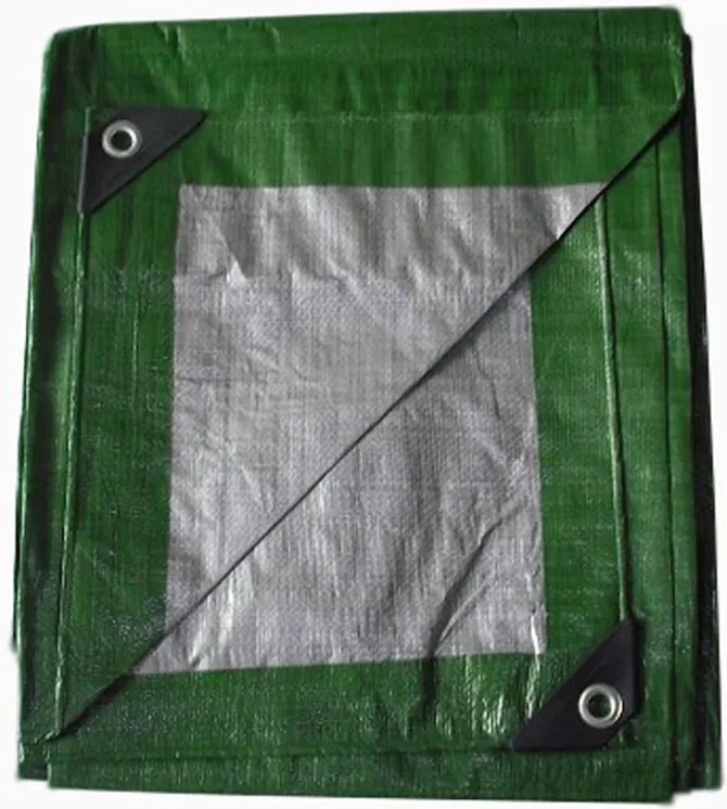 Зелено-сребриста мразоустойчива мушама 6m x 10m