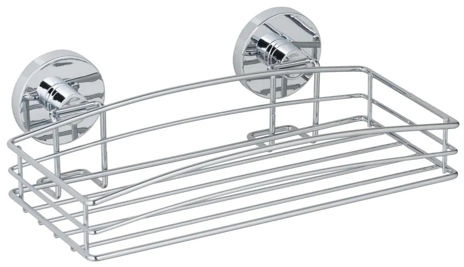 WENKO 20883100-Полица VACUUM-LOC RUND STAH 26x15,3 cm лъскав. хром