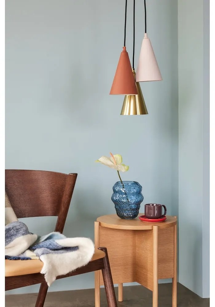 Тъмнокафяво кресло Oblique – Hübsch