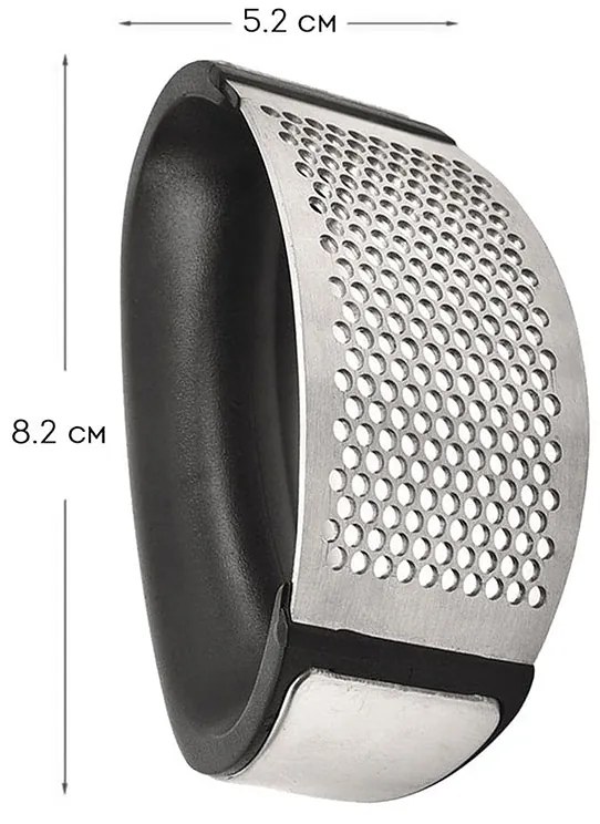 Преса за чесън ZEPHYR ZP 1502 B, Стомана, Черен