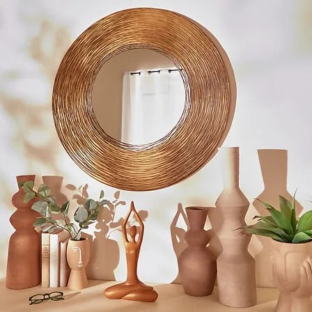 Огледало atmosphera Martin, Метал, Ø90 cm