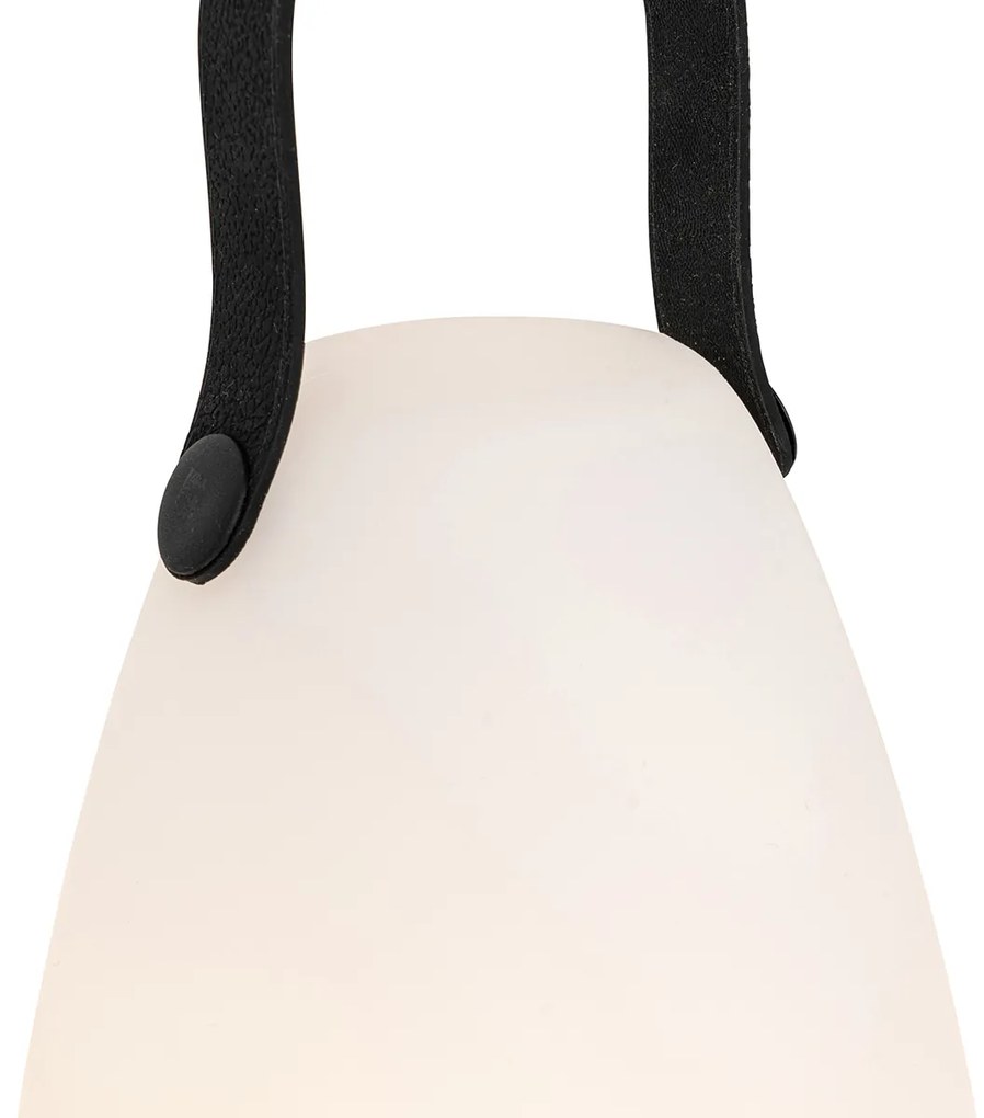 Комплект от 2 настолни лампи бели RGBW презареждаеми IP54 - Pion