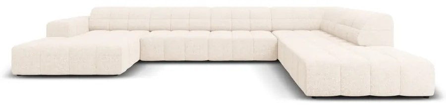 Кремав ъглов диван (десен ъгъл/U-образна форма) Chicago - Cosmopolitan Design