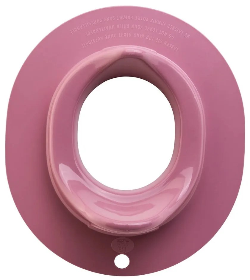 Тъмнорозова детска седалка за тоалетна Bella Bambina - Rotho