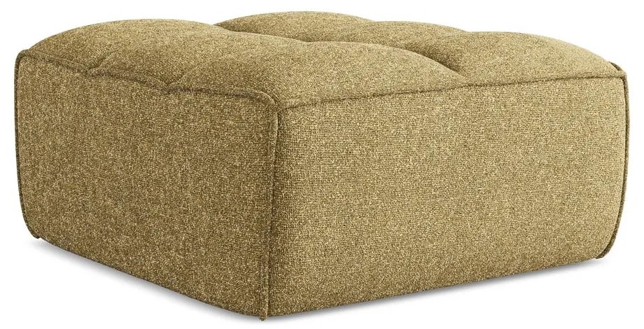 Модулна табуретка в цвят горчица Kalai – Makamii