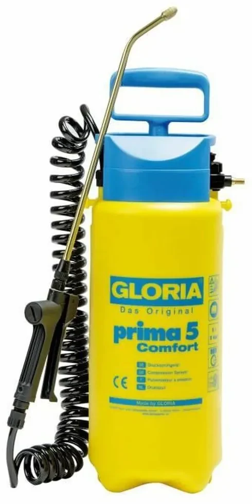 Garden Pressure Sprayer Gloria Prima 5 Comfort Plastic 5 L