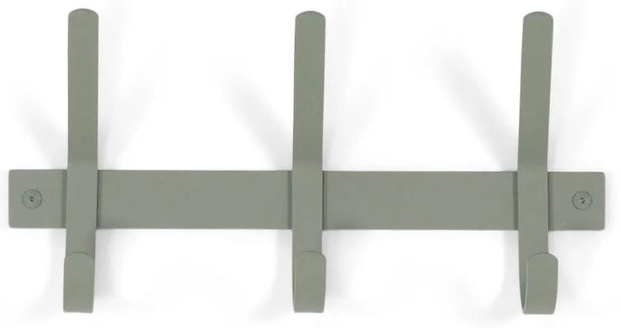 Сиво-зелена метална стенна закачалка 40 cm Dexter – Spinder Design