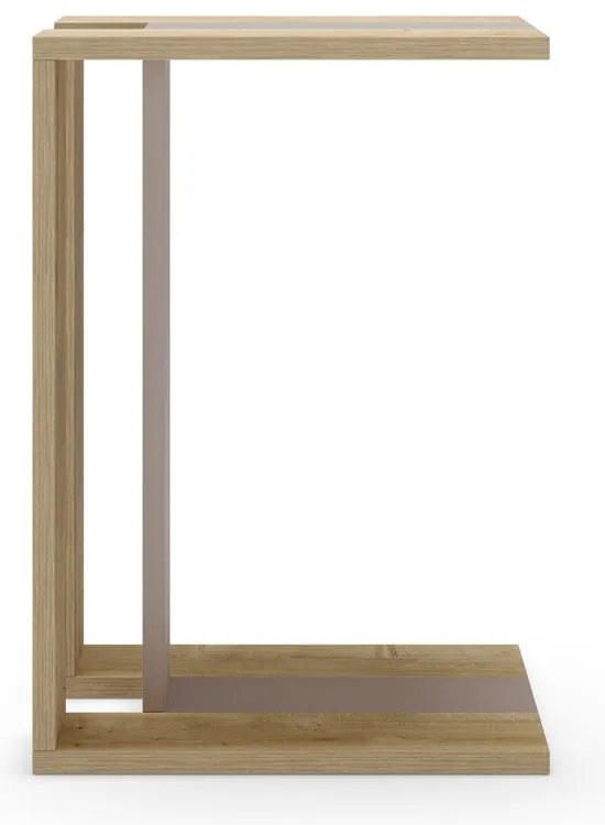 Дъбова странична маса 40x30 cm Macha - Marckeric