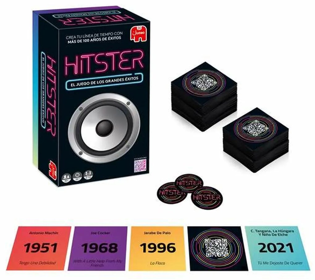 Настолна игра Diset Hitster - Greatest musical hits! (ES)