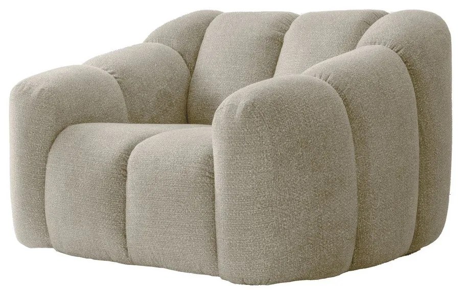 Бежово кресло Shell – Miuform