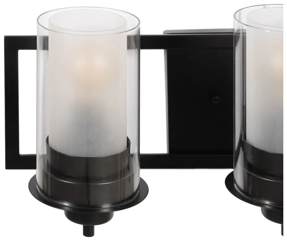 Черно-бяла стенна лампа – Ixia