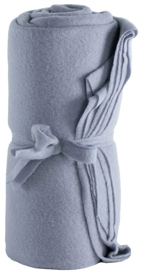 Синьо одеяло от флийс 130x160 cm Riso – Tiseco Home Studio
