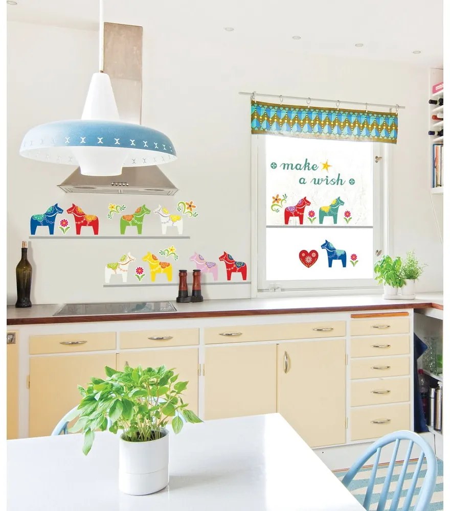 Стикер Fanastick Малки цветни коне - Ambiance