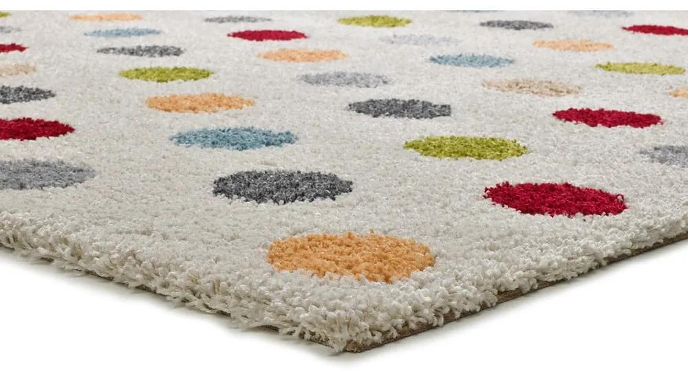 Кремав килим 80x150 cm Norge Dots – Universal