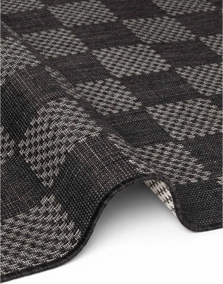 Черен/кремав килим за открито и закрито 120x170 cm Haringey Dorothy – Ted Baker