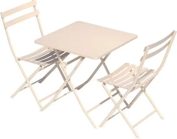 Градинска квадратна маса Hesperide Greensboro,70x70x71 cm - Графит