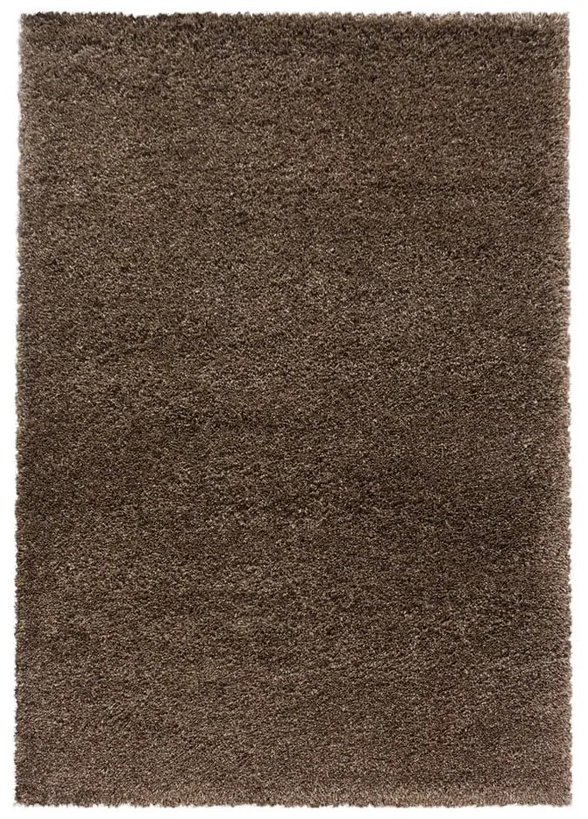 Тъмнокафяв килим 120x170 cm Fluffy – Ayyildiz Carpets