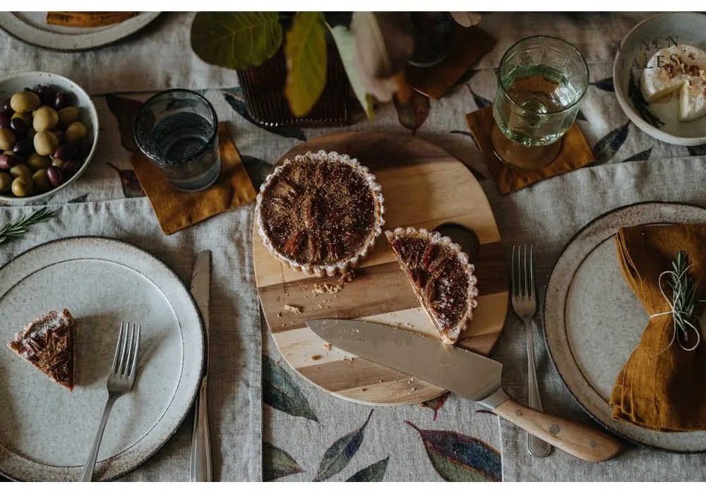 Бежова ленена подложка, 35 x 45 cm - Linen Tales