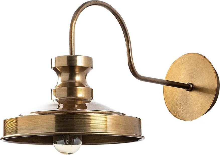 Стенна лампа в златист цвят ø 22 cm Kiruna – Opviq lights