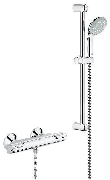 Душ система със смесител, Grohtherm 1000, 34151001, Grohe