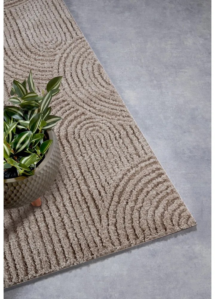 Бежова пътека 80x240 cm Chappe Beige – Elle Decoration