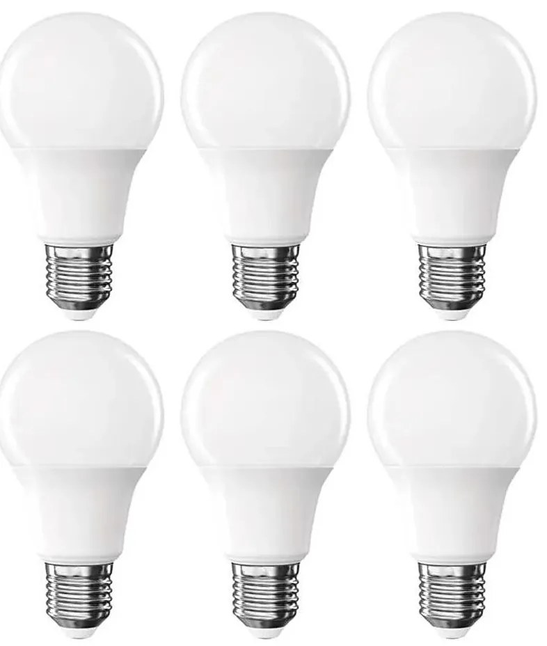 КОМПЛЕКТ 6x LED крушки A60 E27/8,8W/230V 4000K