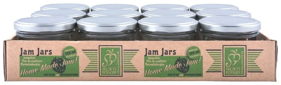 Буркани за консервиране 12 бр. 125 ml – Esschert Design